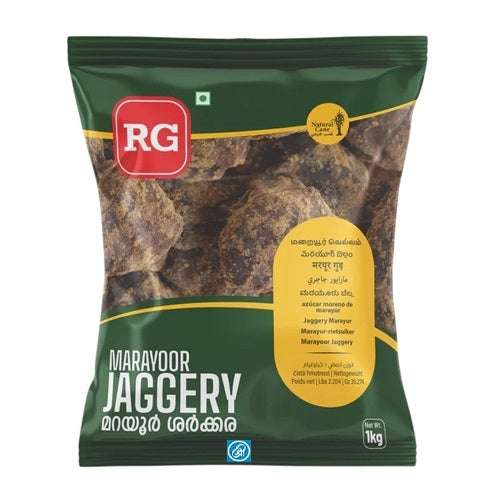 RG Marayoor jaggery cubes 1kg - Namma Markt