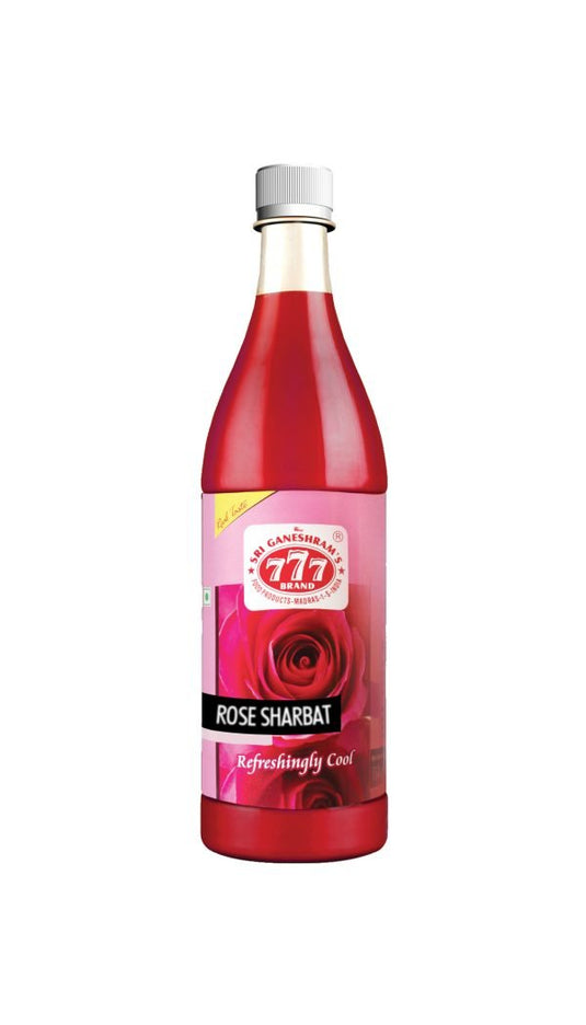 777 Rose Sharbat 750ml