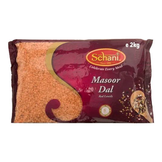 Schani Red Split Lentils / Masoor Dal 2kg