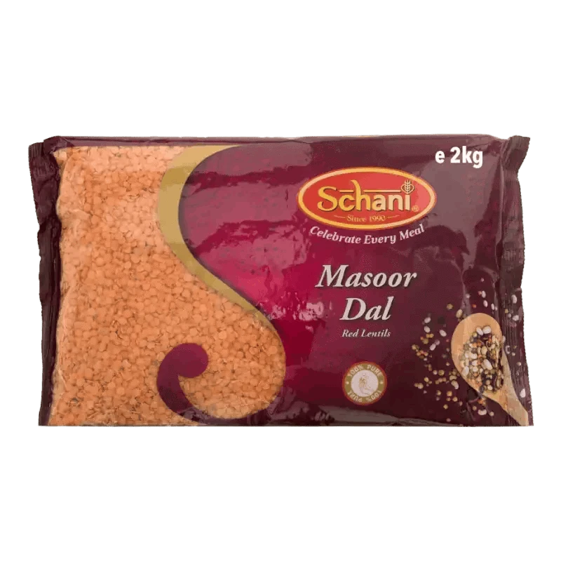 Schani Red Split Lentils / Masoor Dal 2kg