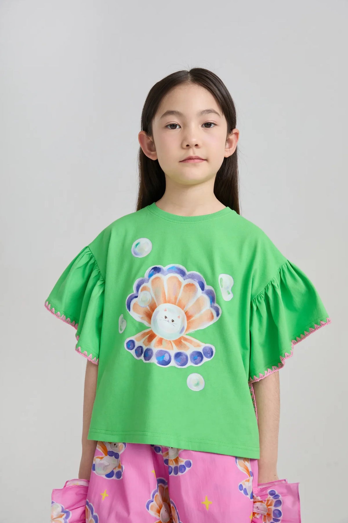 Pearl Cat Shell Adventure Tee