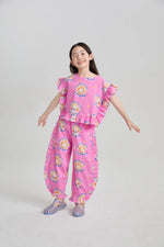 Pearl Cat Shell Print Pants
