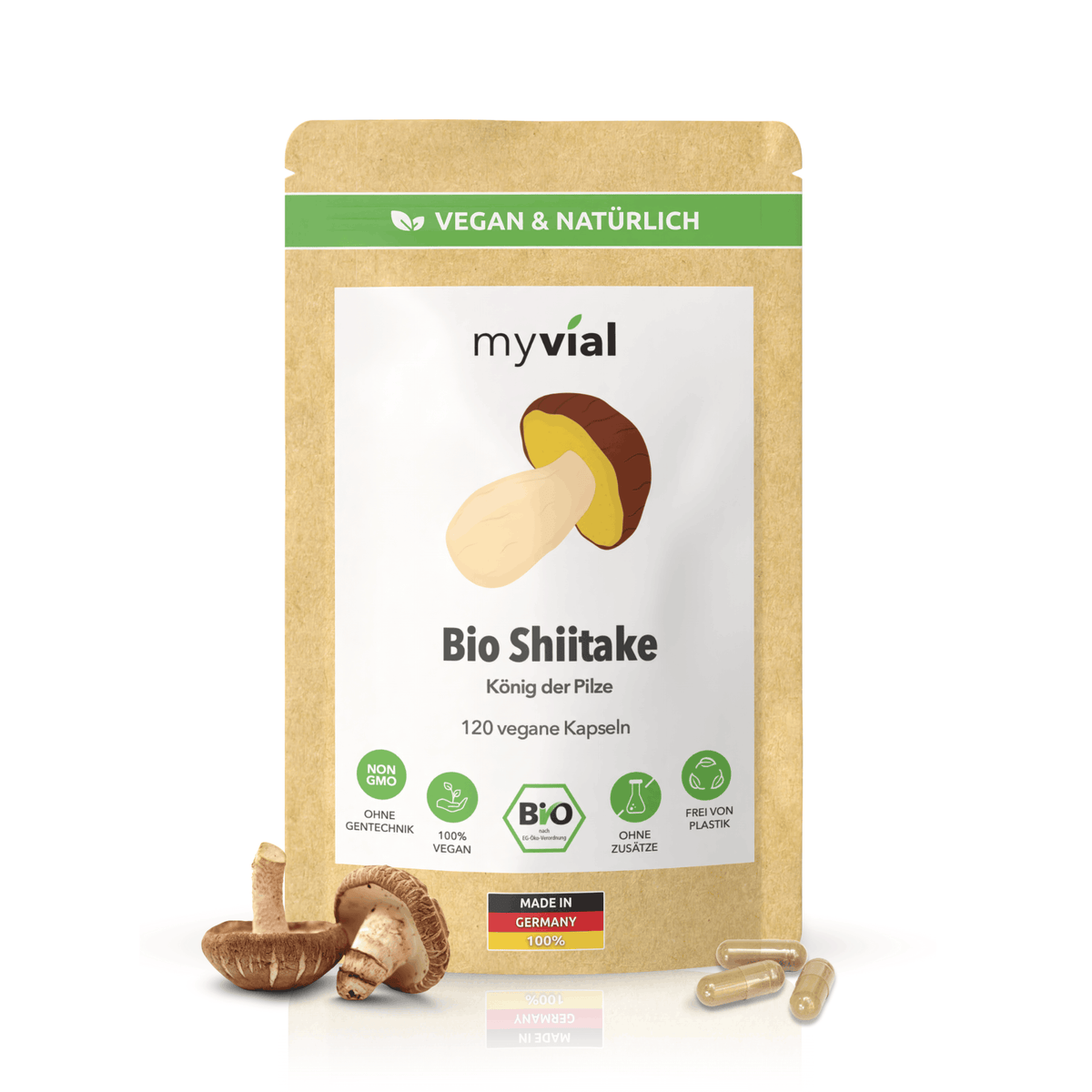 Bio Shiitake Kapseln
