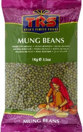 TRS Green Mung Whole Beans 1kg