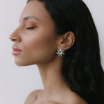 SUN EARRINGS AURORA SILVER