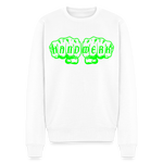 Unisex Premium Pullover "Klimatechniker" neongrün