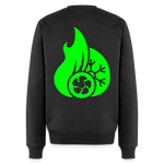 Unisex Premium Pullover "Klimatechniker" neongrün