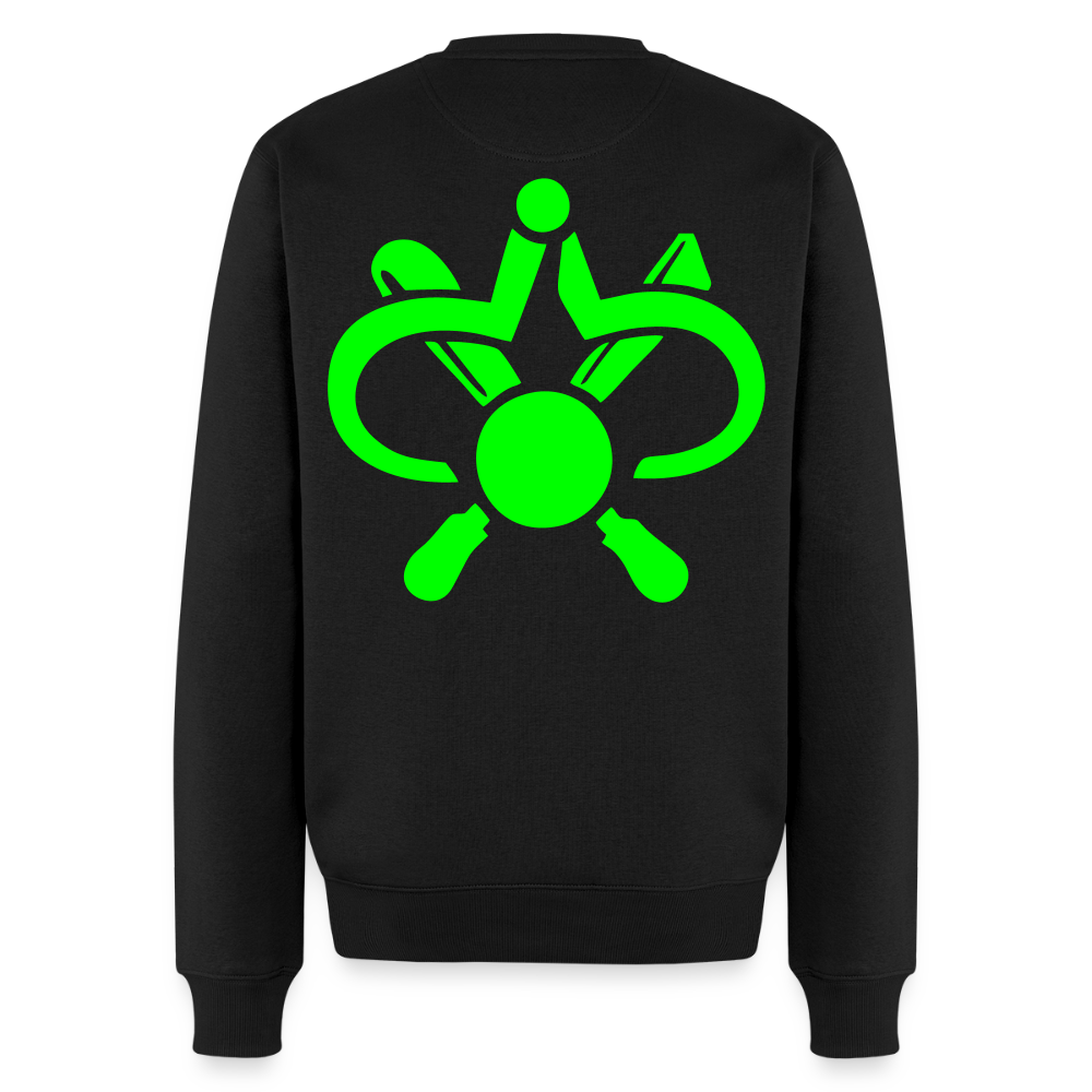 Unisex Premium Pullover "Drechsler" neongrün