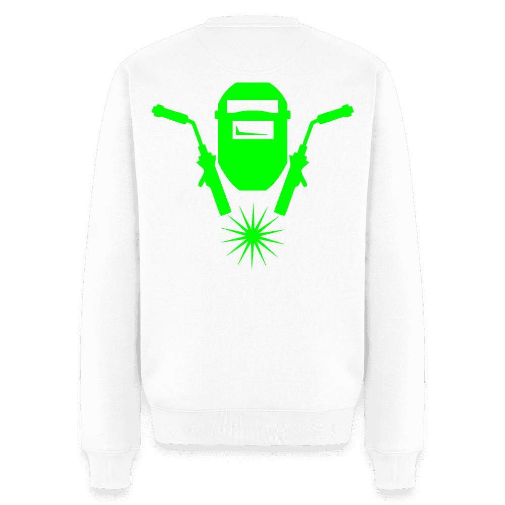 Unisex Premium Pullover "Schweisser" neongrün Namma Markt