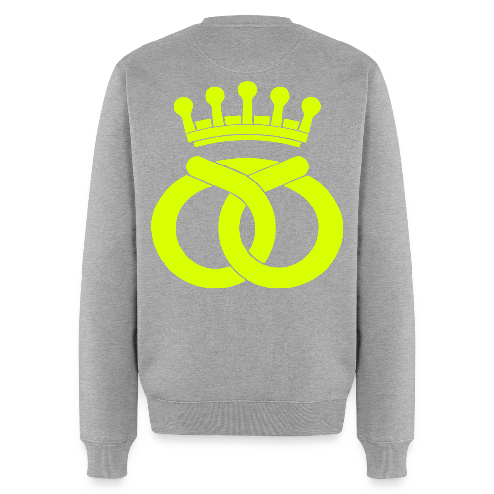 Unisex Premium Pullover "Bäcker" neongelb