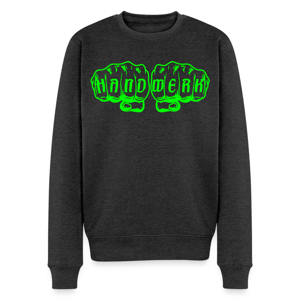 Unisex Premium Pullover "Maler" neongrün