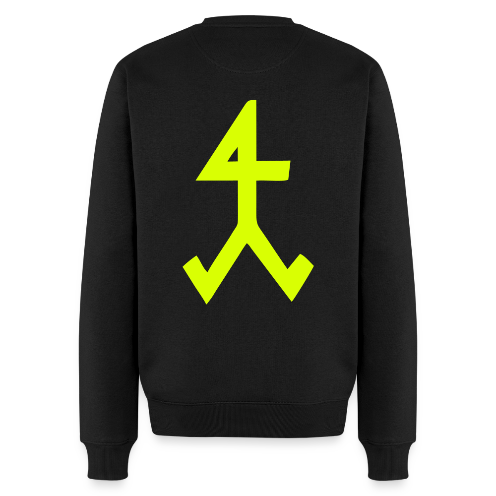 Unisex Premium Pullover "Steinmetz" neongelb