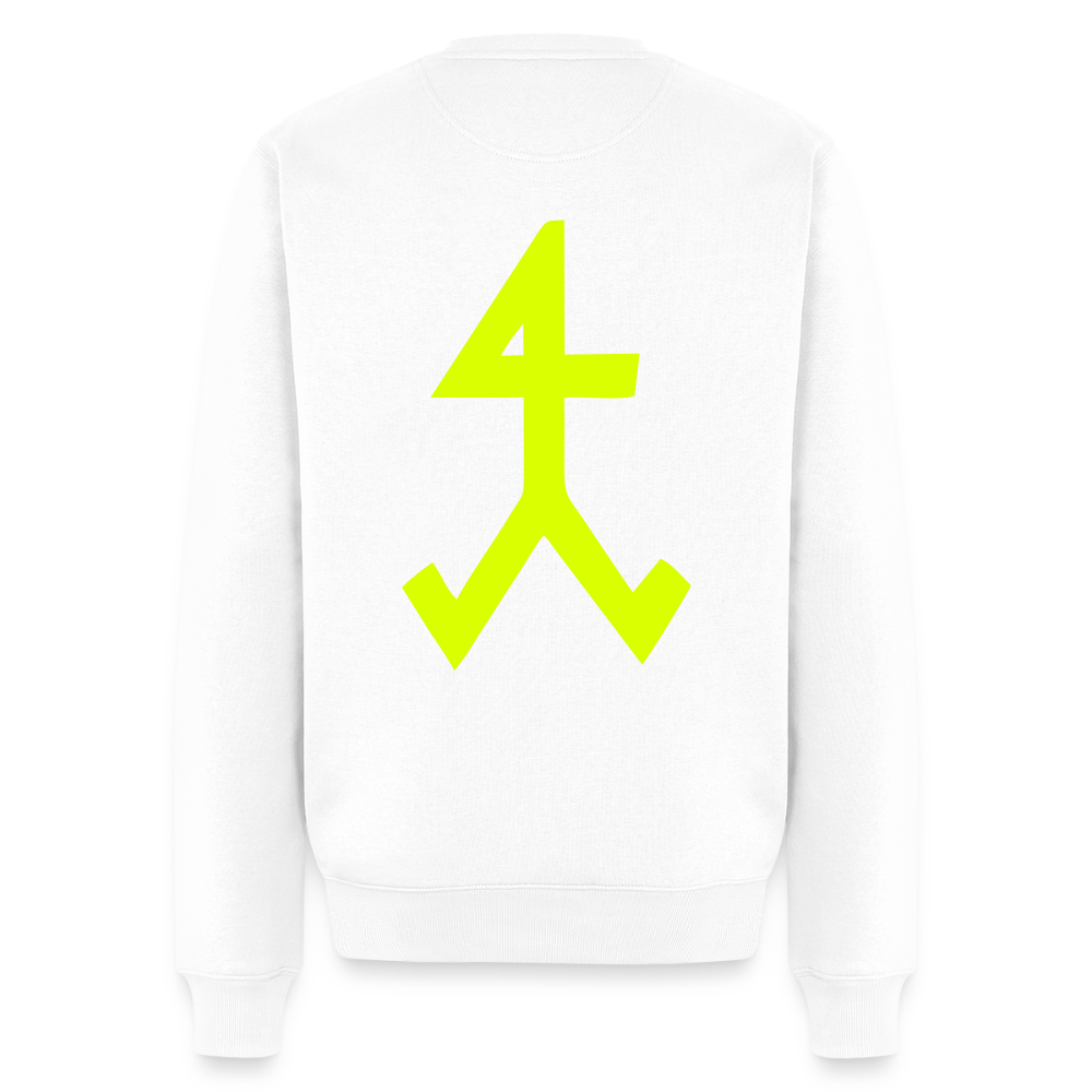 Unisex Premium Pullover "Steinmetz" neongelb