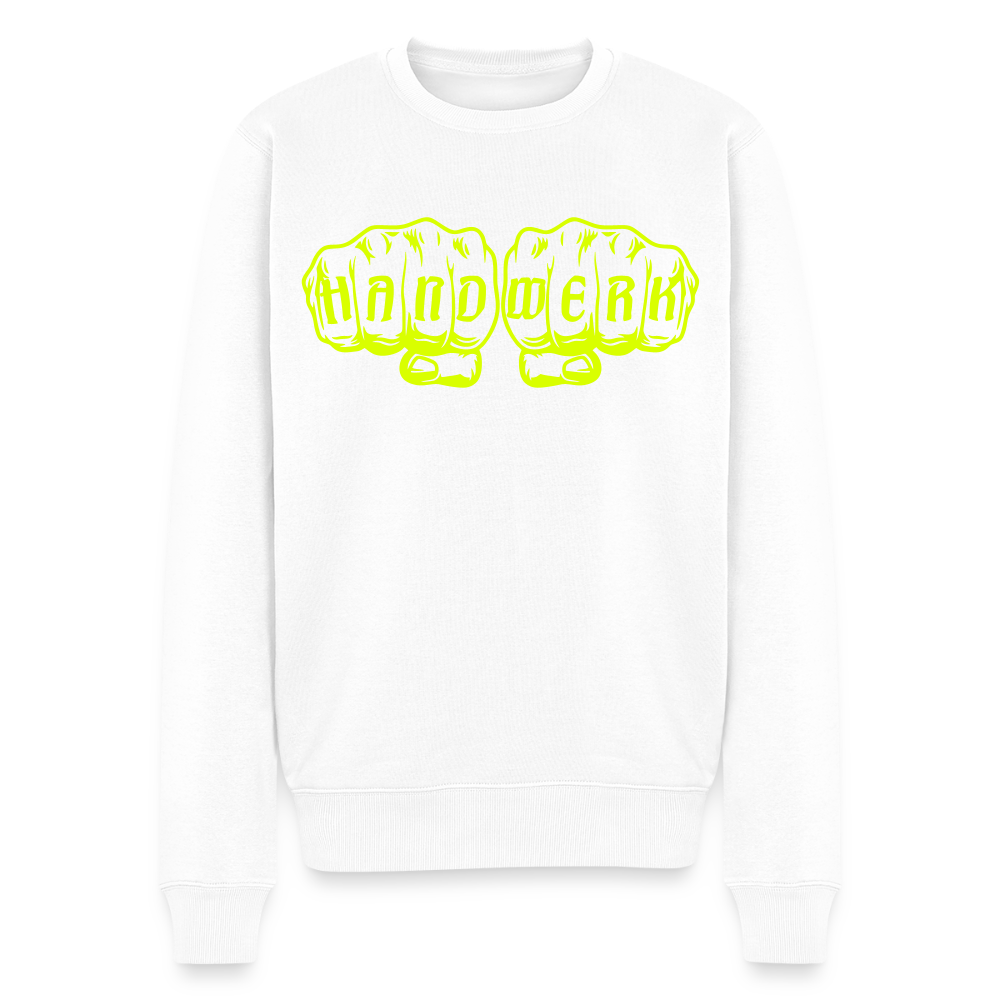 Unisex Premium Pullover "Steinmetz" neongelb