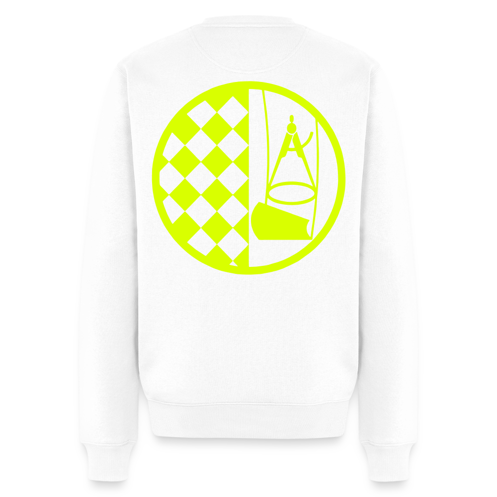 Unisex Premium Pullover "Bodenleger" neongelb