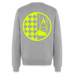 Unisex Premium Pullover "Bodenleger" neongelb