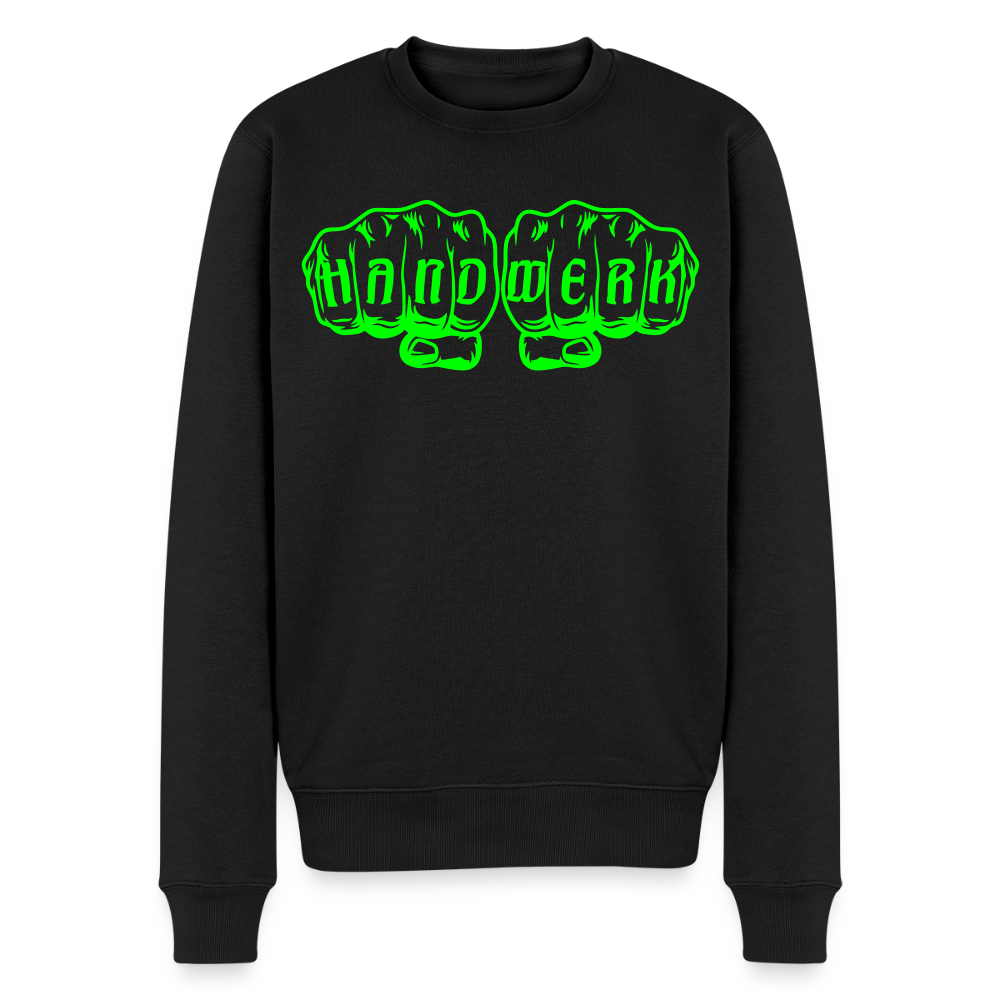 Unisex Premium Pullover "Stuckateur" neongrün