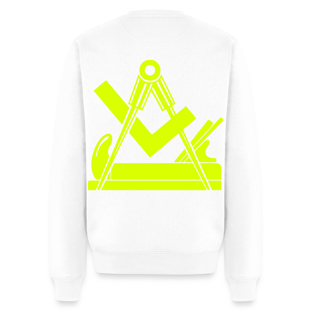 Unisex Premium Pullover "Schreiner" neongelb