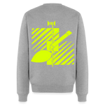 Unisex Premium Pullover "Fliesenleger" neongelb