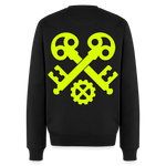 Unisex Premium Pullover "Schlosser" neongelb