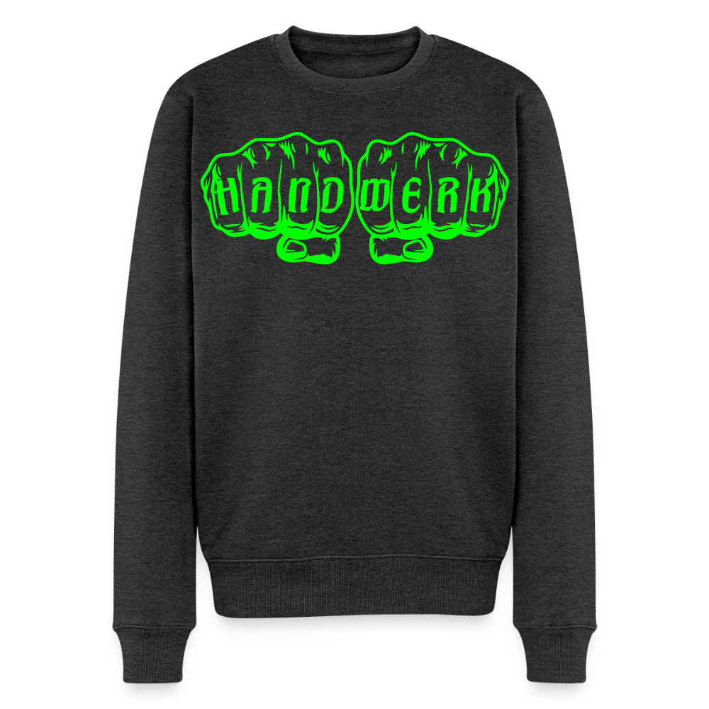 Unisex Premium Pullover "Schlosser" neongrün