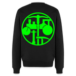 Unisex Premium Pullover "Strassenbauer" neongrün