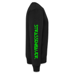 Unisex Premium Pullover "Strassenbauer" neongrün
