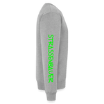 Unisex Premium Pullover "Strassenbauer" neongrün