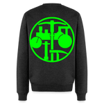 Unisex Premium Pullover "Strassenbauer" neongrün
