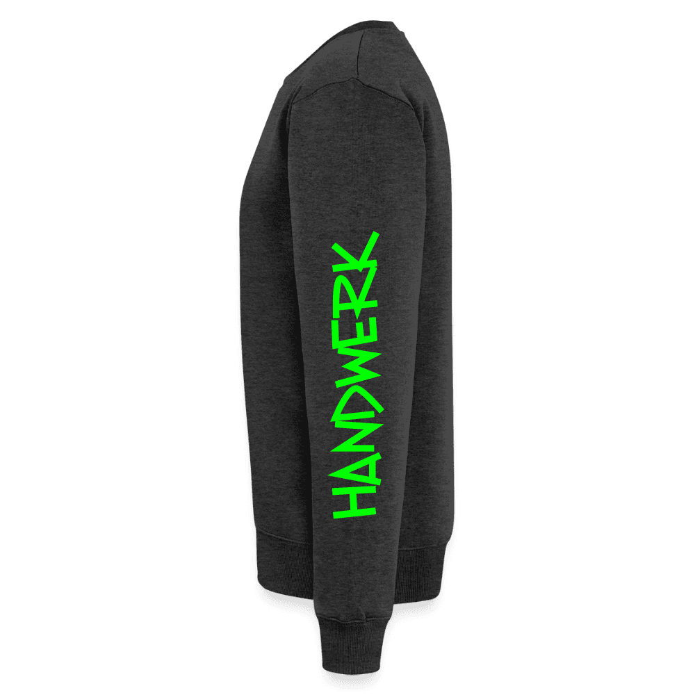 Unisex Premium Pullover "Strassenbauer" neongrün