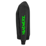 Unisex Premium Pullover "Strassenbauer" neongrün