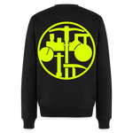 Unisex Premium Pullover "Strassenbauer" neongelb