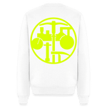 Unisex Premium Pullover "Strassenbauer" neongelb