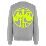 Unisex Premium Pullover "Strassenbauer" neongelb