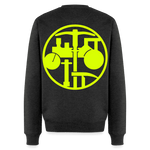 Unisex Premium Pullover "Strassenbauer" neongelb