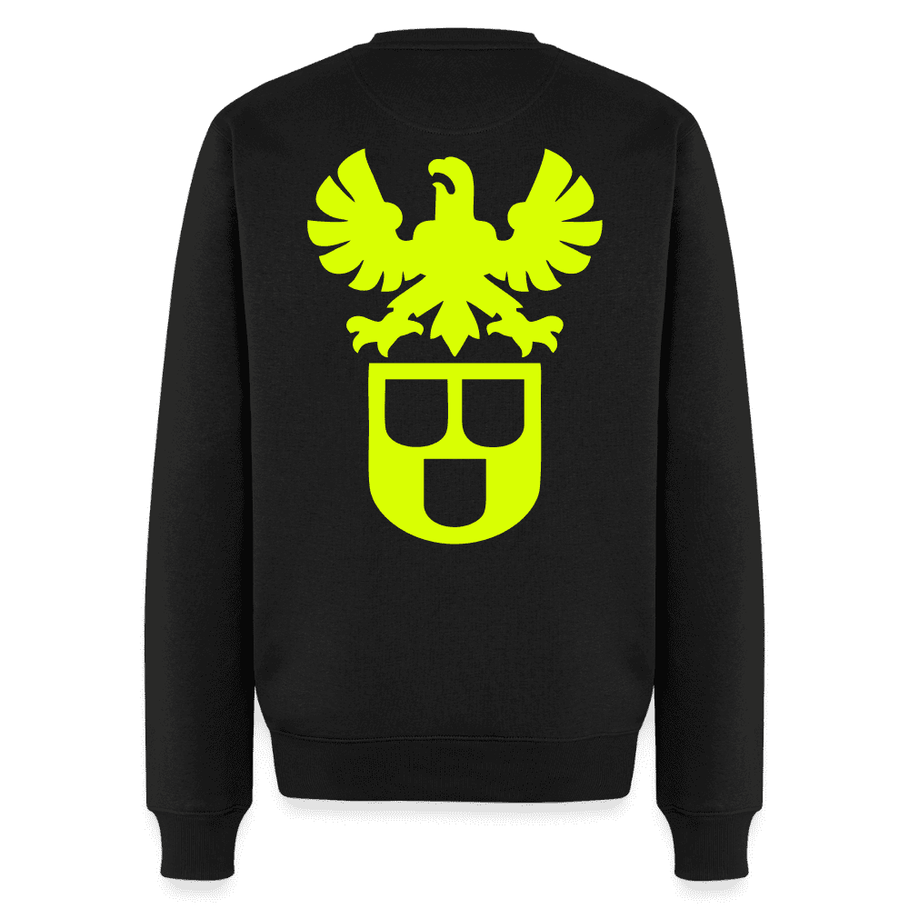 Unisex Premium Pullover "Lackierer" neongelb Namma Markt