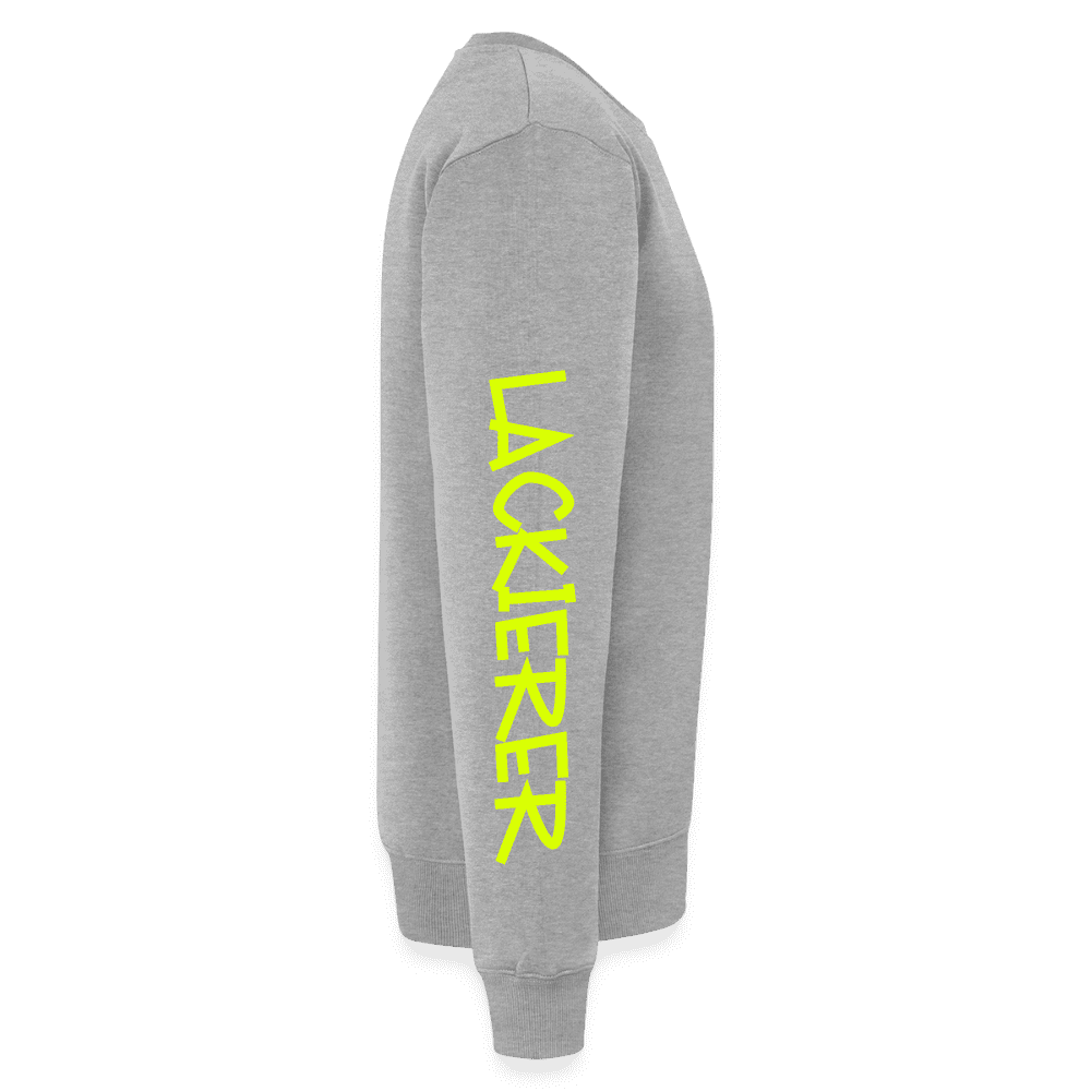 Unisex Premium Pullover "Lackierer" neongelb Namma Markt
