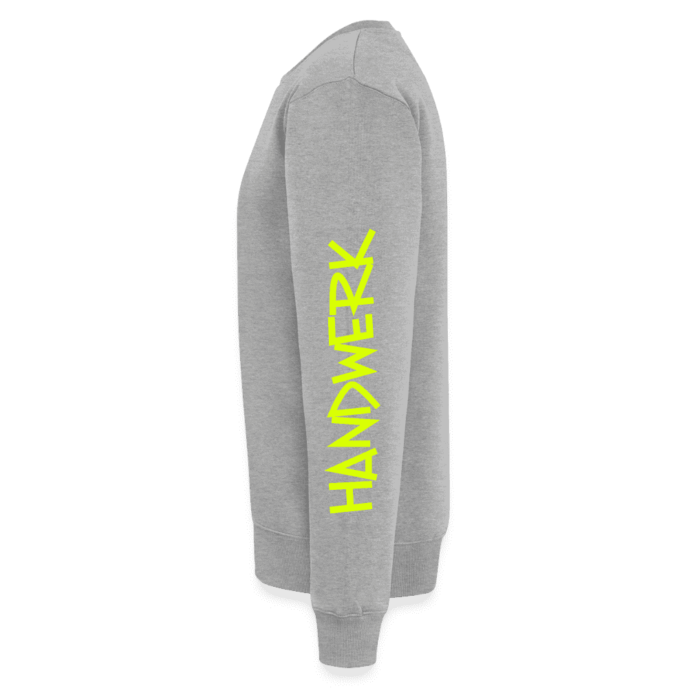 Unisex Premium Pullover "Lackierer" neongelb Namma Markt