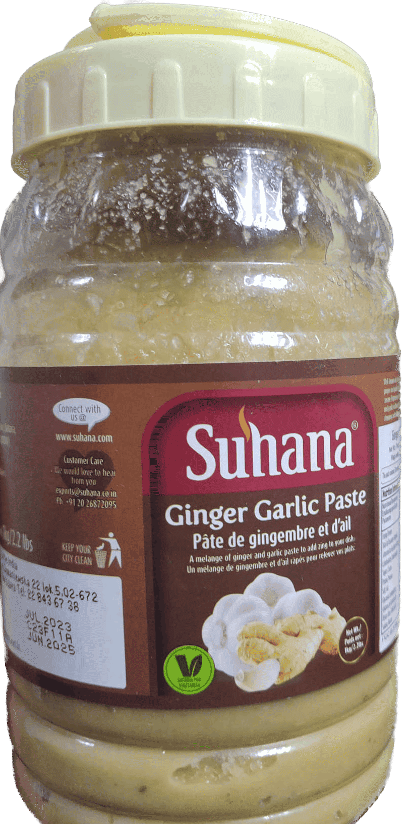 Suhana Ginger Garlic Paste 1kg