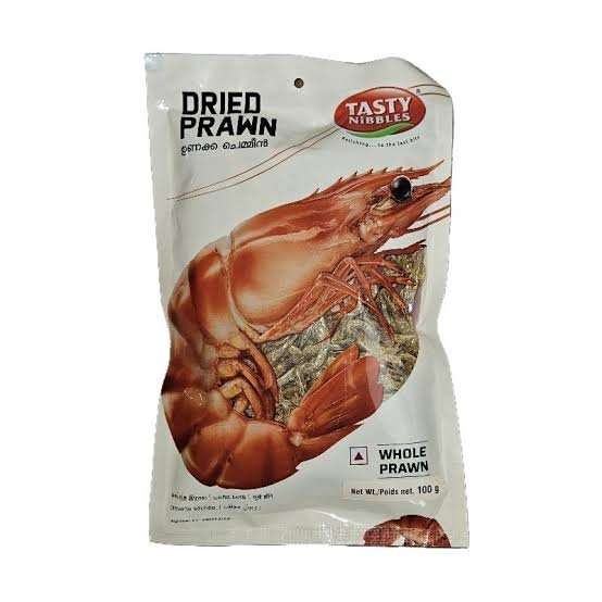 Tasty nibbles Dry Prawn ( Unakka chemeen) 100g - Namma Markt