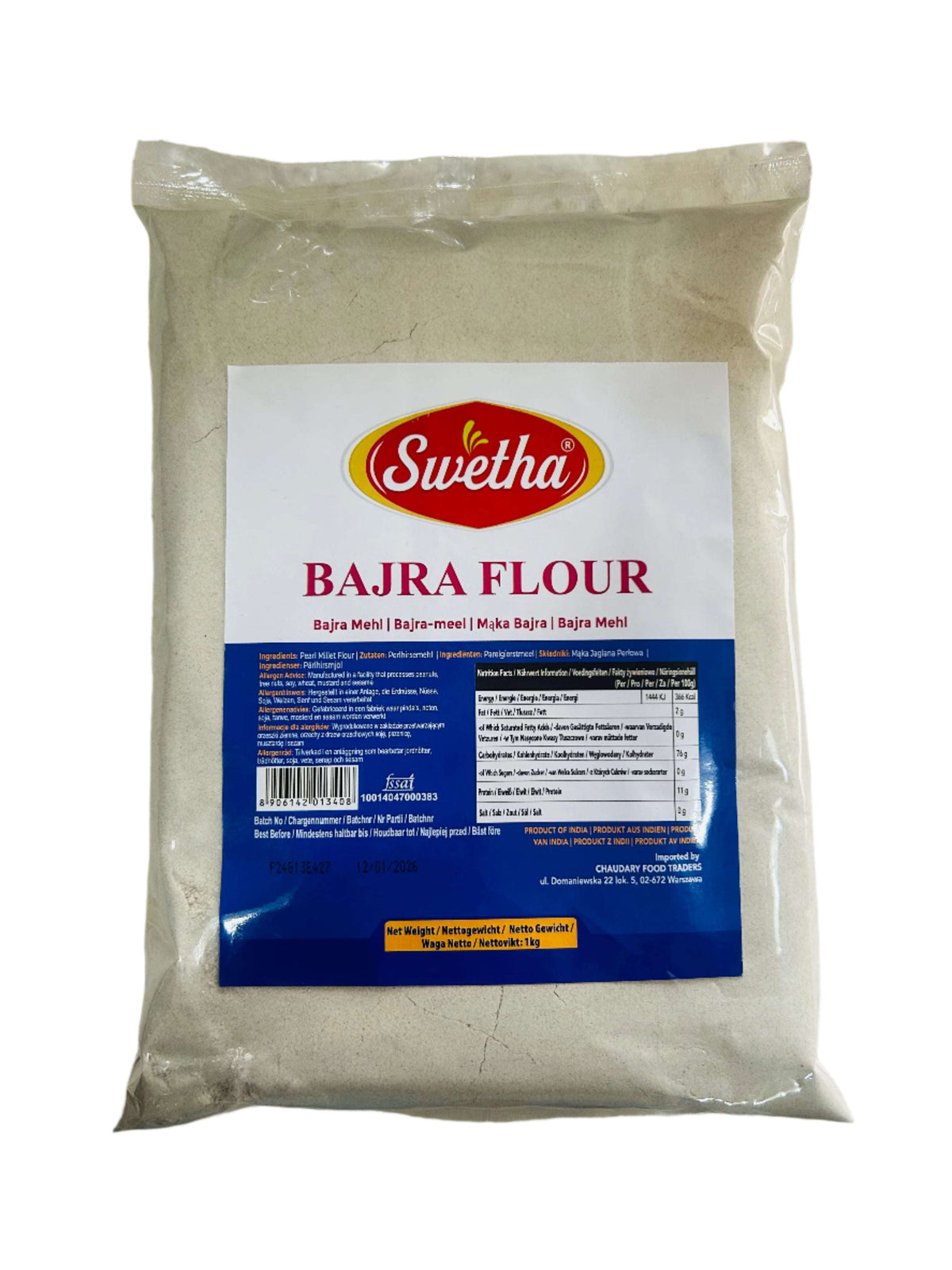 Telugu foods Bajra Flour 1kg - Namma Markt