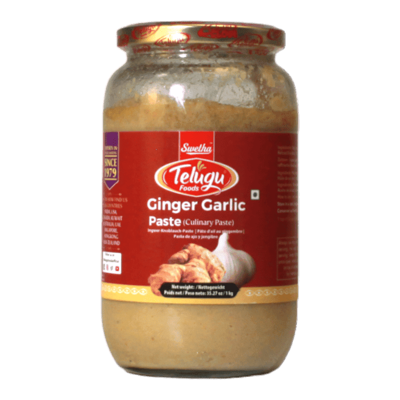 Telugu Foods Ginger Garlic Paste 1kg - Namma Markt