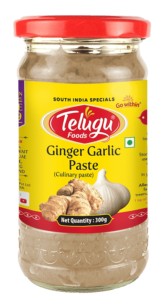 Telugu Foods Ginger Garlic Paste 300g - Namma Markt
