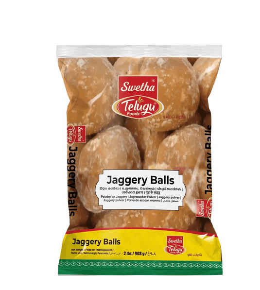 Telugu Foods Jaggery Balls - Unrefined cane sugar 1kg - Namma Markt