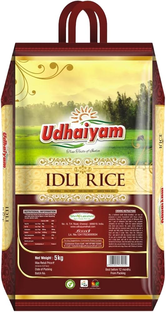Udhaiyam Idly Rice 5kg