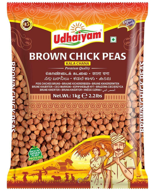 Udhaiyam Chickpeas Brown / Kala Chana 500g