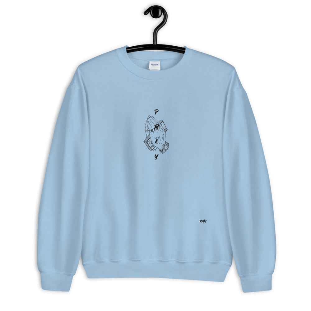Pray Graphic Sweater Design 2