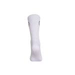 Cotton Crew Socks Logo white
