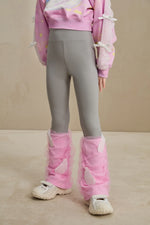 Featherlight Mesh Layered Leggings