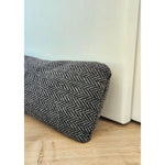 Zugluftstopper Windstopper Türdichtung Türvorleger Stern grau 90x10 cm